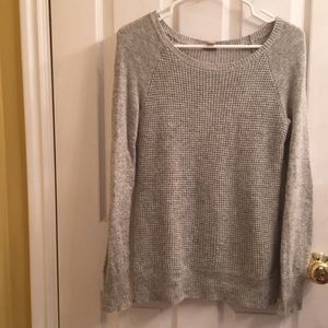 J.Crew cozy grey sweater 🤗